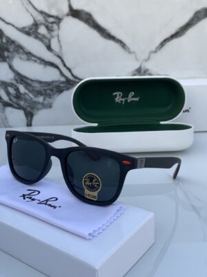 Branded RB 4195 lite force full black Sunglasses (With Original Kit)
