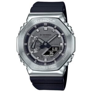 G-shock Gm 2100 Stainless Steel Black Strap Watch