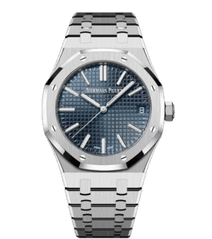 Audemars Piguet AP Royal Oak Silver Blue Metal
