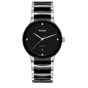 Rado Jubile Stainless Steel Black Silver
